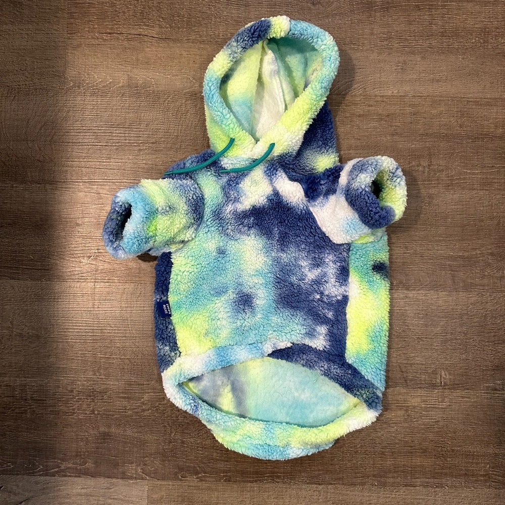 Little Beast Tye Dye Fleece Hoodie LARGE